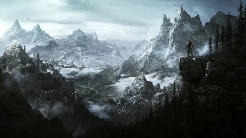 The Elder Scrolls V: Skyrim background