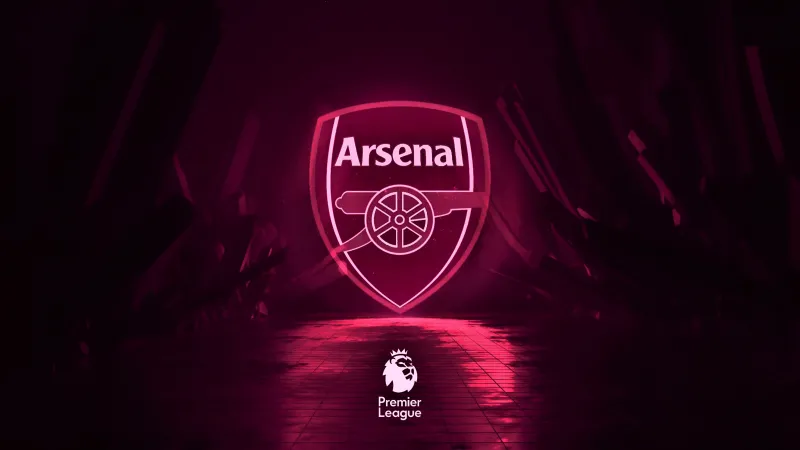 Arsenal Neon wallpaper 4K
