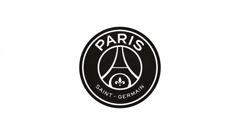 Paris Saint-Germain FC, Black and White Wallpaper