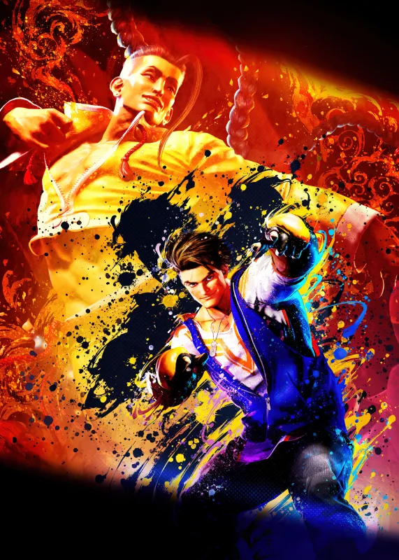 Luke vs Jamie, Street Fighter Phone wallpaper