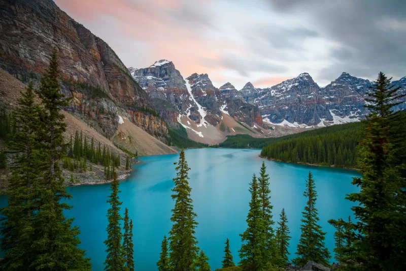 Moraine Lake wallpaper, Valley of the Ten Peaks, Banff National Park