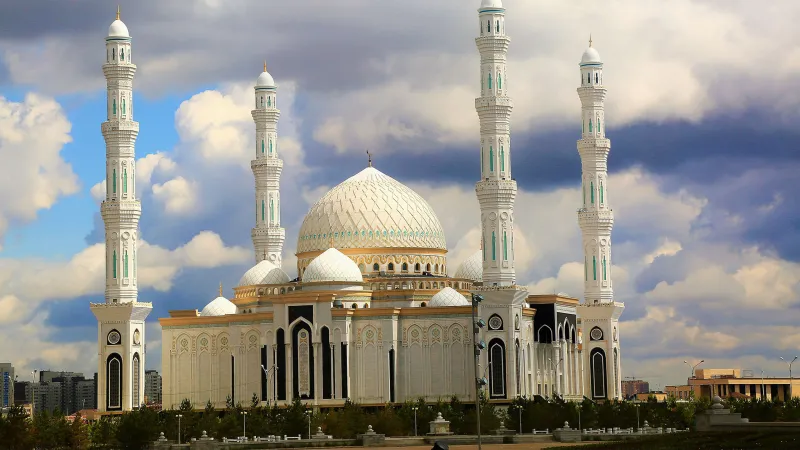 Hazrat Sultan Mosque, Astana, Kazakhstan, Islamic Masjid