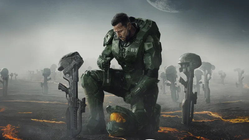 Pablo Schreiber as Master Chief, Halo, Season 2, TV series, 2024 Series