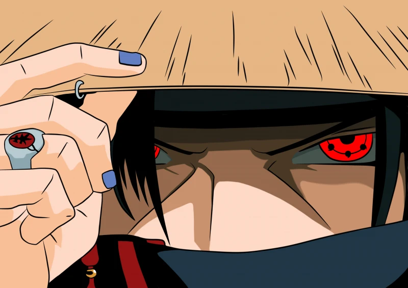 Itachi Uchiha Sharingan Eyes, Naruto