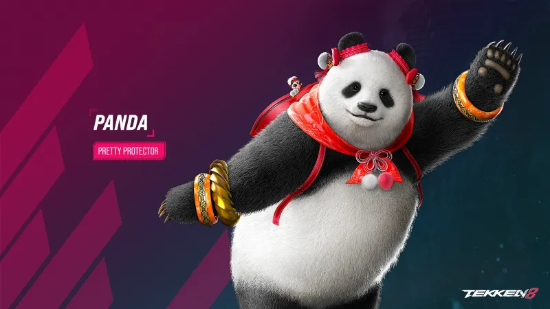 Tekken 8, Panda wallpaper