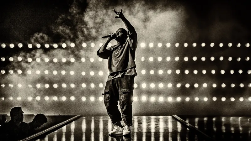 Kanye West Live concert wallpaper