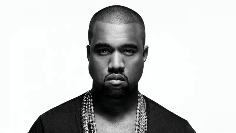 Kanye West, Monochrome background