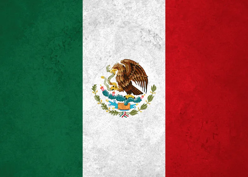 Mexican Flag 4K wallpaper