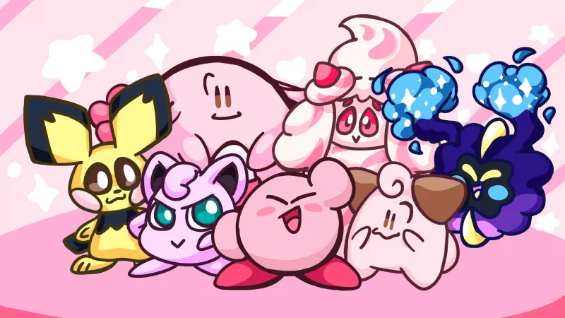 Kirby Pokémon team