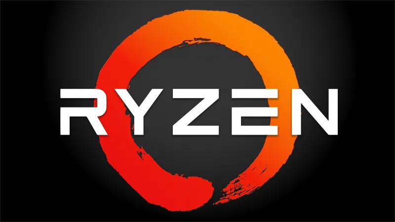 AMD Ryzen Logo 4K Background