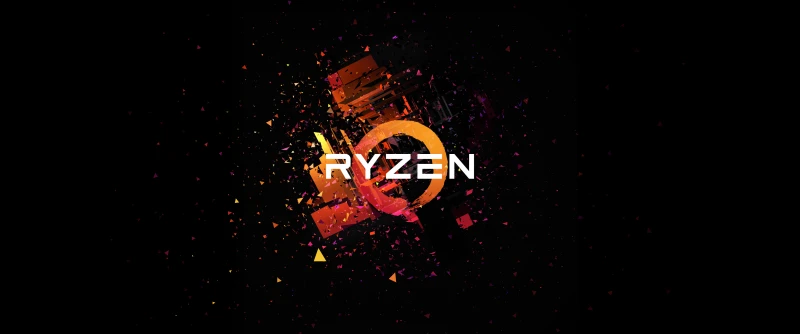 AMD Ryzen Wide Wallpaper