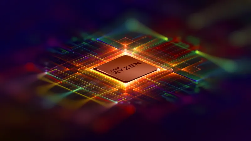 AMD Ryzen 4K Background