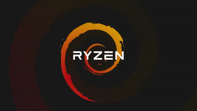 AMD Ryzen Logo Wallpaper