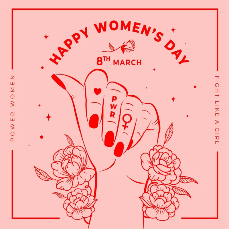Happy Women's Day HD Background