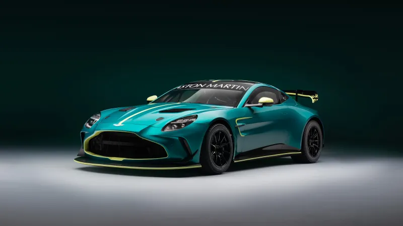 Aston Martin Vantage GT4 2024, Track cars, 5K, 8K background