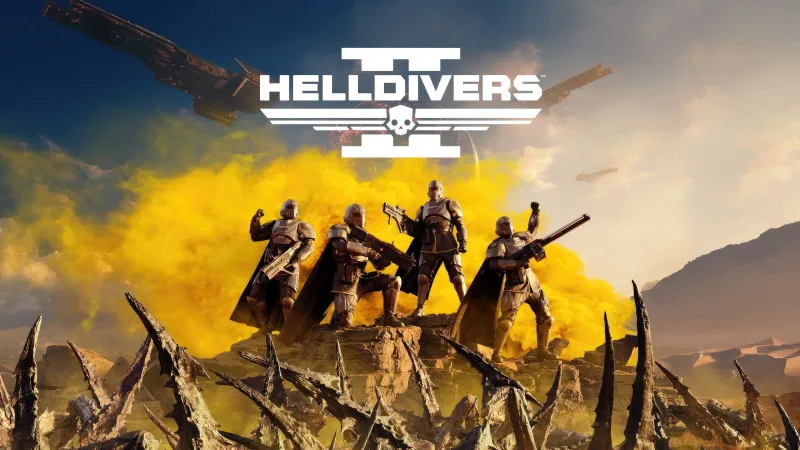 Helldivers 2 Key Art, 4K wallpaper, 2024 Games, PC Games, PlayStation 5