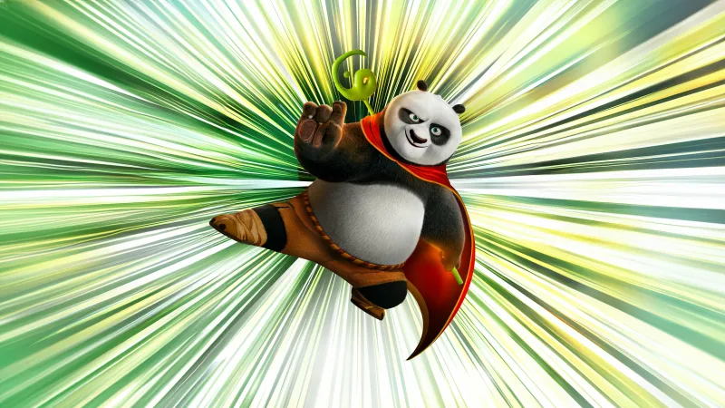 Kung Fu Panda 4 Movie poster, 8K, 2024 Movies, Animation movies, Po (Kung Fu Panda), 5K wallpaper