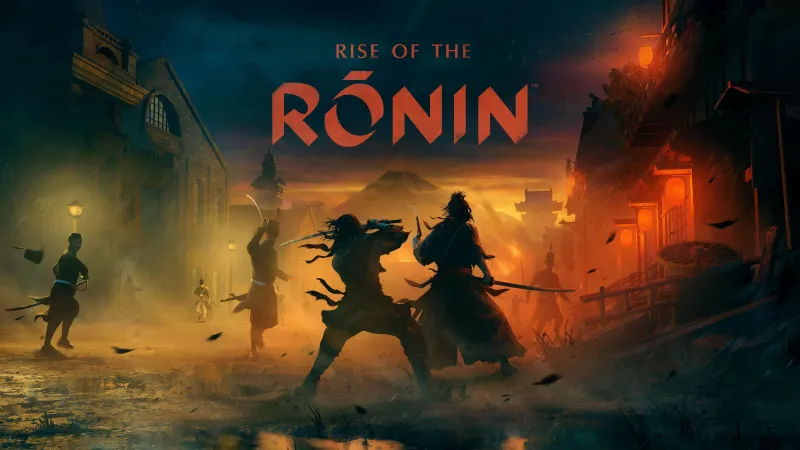 Rise of the Ronin, official Game Wallpaper, Key Art, 2024 Games, PlayStation 5, Video Game