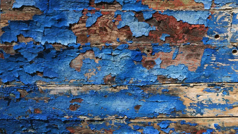 Wooden background Rough texture, Blue background