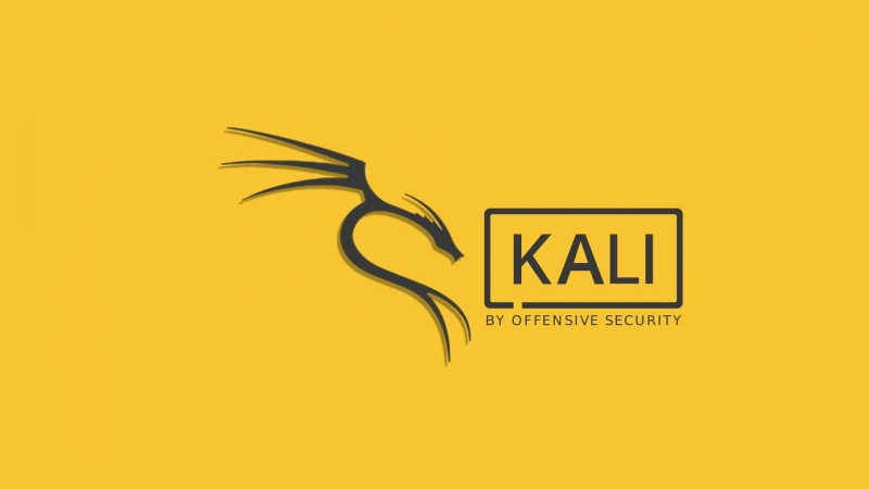 Kali Linux HD Wallpaper, Yellow background
