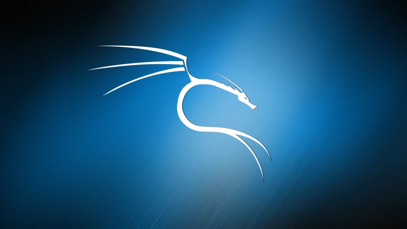 Kali Linux, Blue background