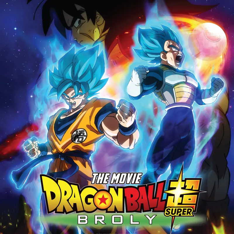 Dragon Ball Super, Broly, Super Saiyan Blue Goku, Super Saiyan Blue Vegeta