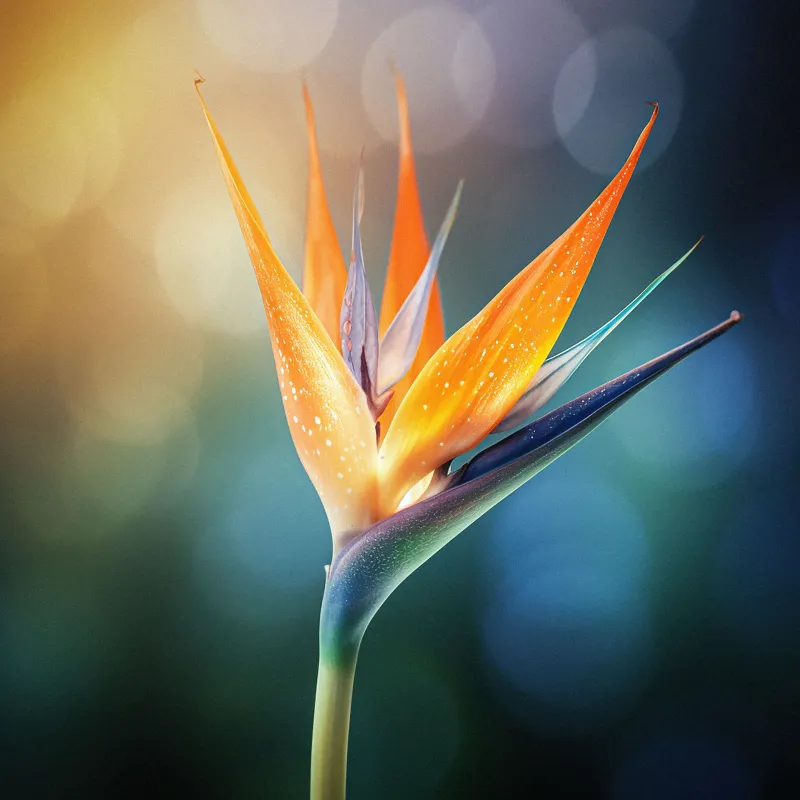 Bird of paradise flower, 4K iPad wallpaper