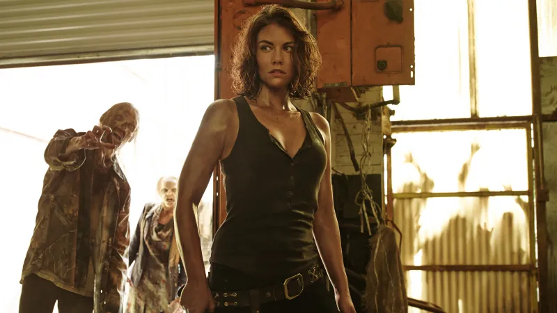 Lauren Cohan as Maggie, The Walking Dead wallpaper