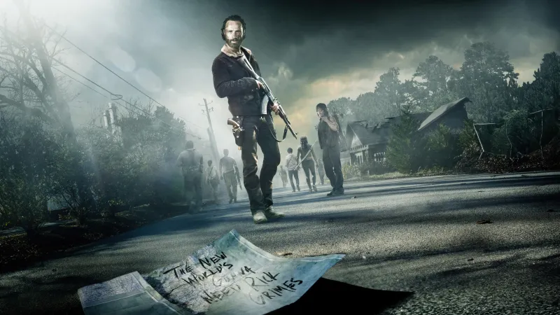 The Walking Dead Series wallpaper 4K