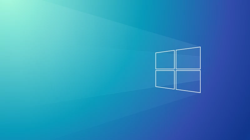 Windows 10, Gradient background, Minimal, 5K