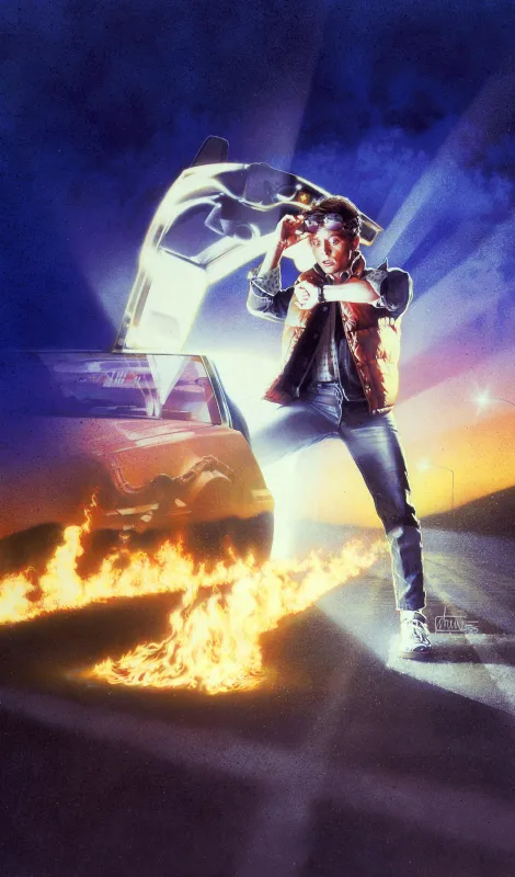 Marty McFly wallpaper, Back to the Future