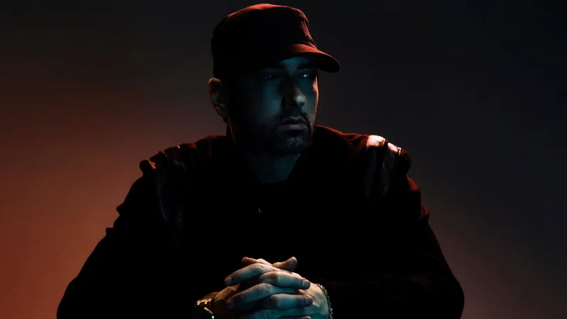 Eminem 4K wallpaper