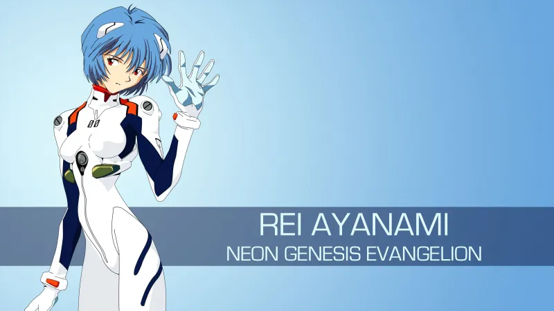 Rei Ayanami in Neon Genesis Evangelion