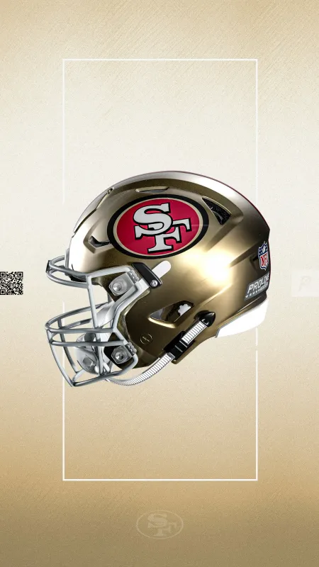 San Francisco 49ers Helmet