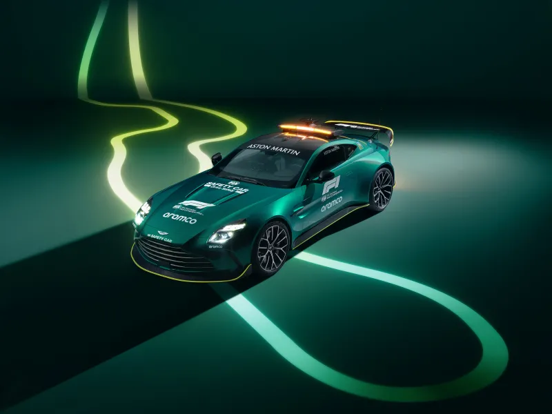 Aston Martin Vantage F1 Safety Car, 2024, 5K wallpaper