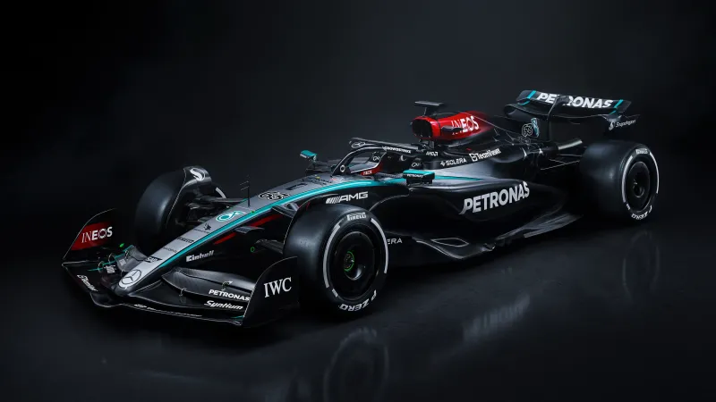 Mercedes-AMG F1 W15 E Performance, 2024, Formula One cars, F1 Cars, 5K wallpaper, Dark background