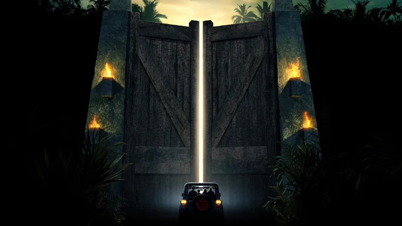 Jurassic Park, Movie poster