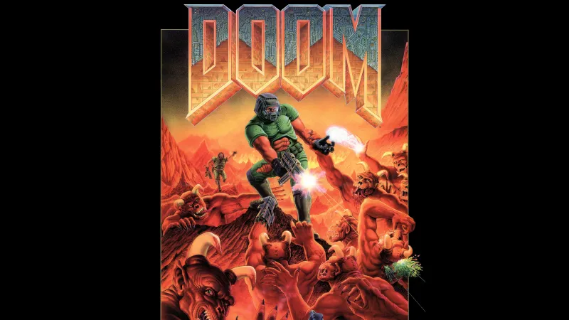 Doom, Original, 5K Game wallpaper