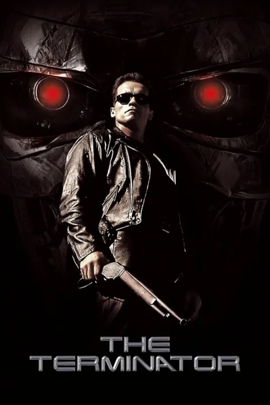 Arnold Schwarzenegger, The Terminator (1984), Phone wallpaper 4K