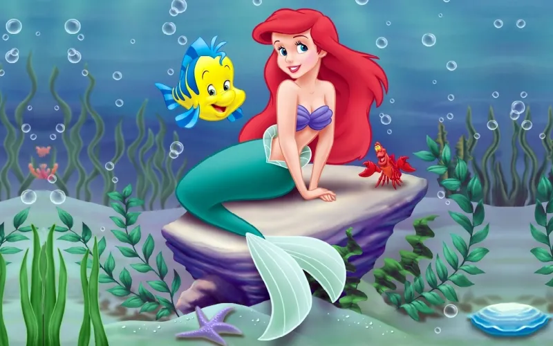 Ariel (Disney Princess), The Little Mermaid (1989), HD wallpaper
