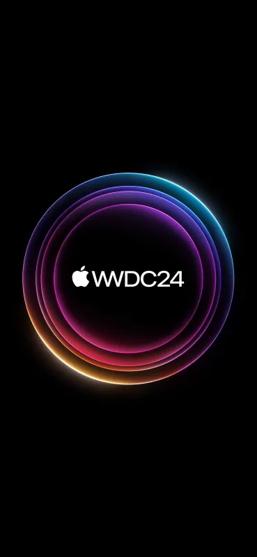 Apple WWDC 2024 Phone Wallpaper