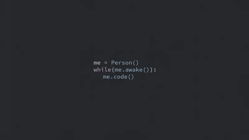 Python Coder, Desktop background 4K, Programming language, Programmer quotes, Dark background, Funny