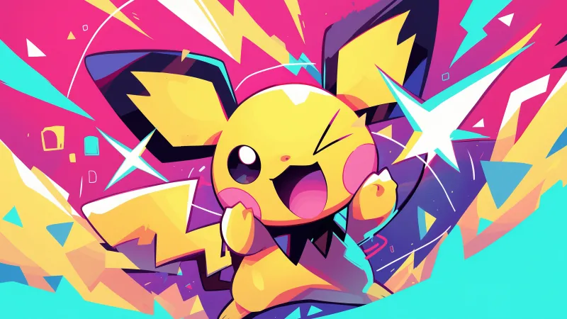 Pikachu 5K wallpaper, Pokemon