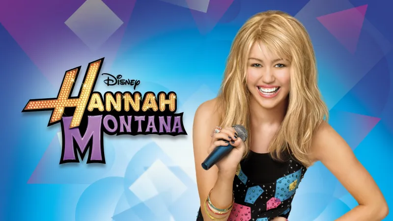 Miley Cyrus, Hannah Montana, Disney series, Microphone, 4K wallpaper