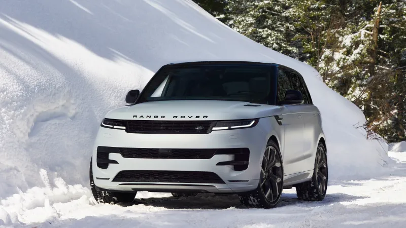 Range Rover Sport, 2024, 5K wallpaper, White cars