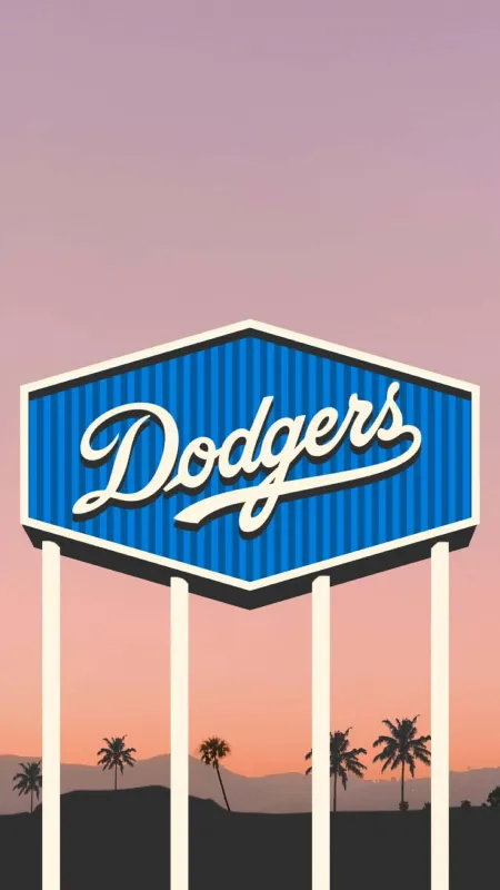 Los Angeles Dodgers Mobile Wallpaper