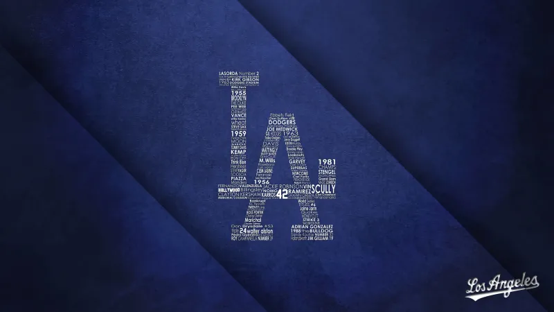 Los Angeles Dodgers 4K Background, Basketball Team