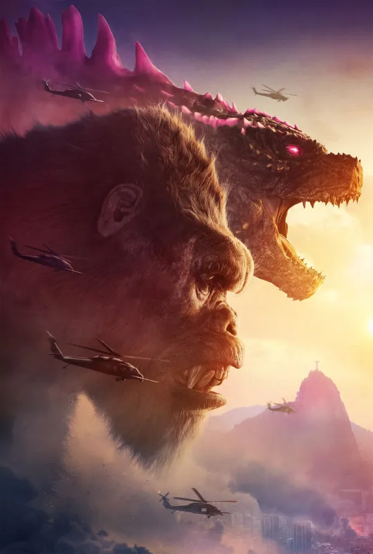 Godzilla x Kong: The New Empire, Phone background HD