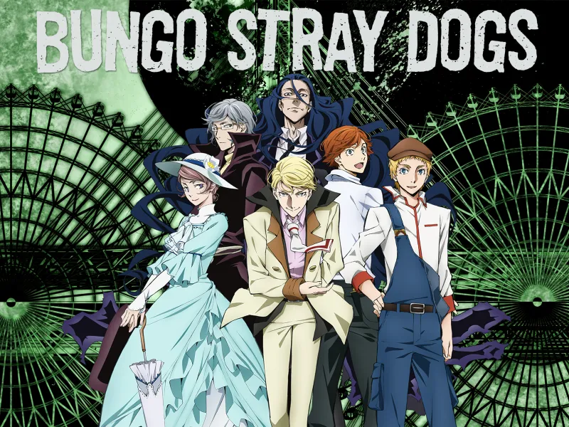 Bungo Stray Dogs, Desktop background 4K