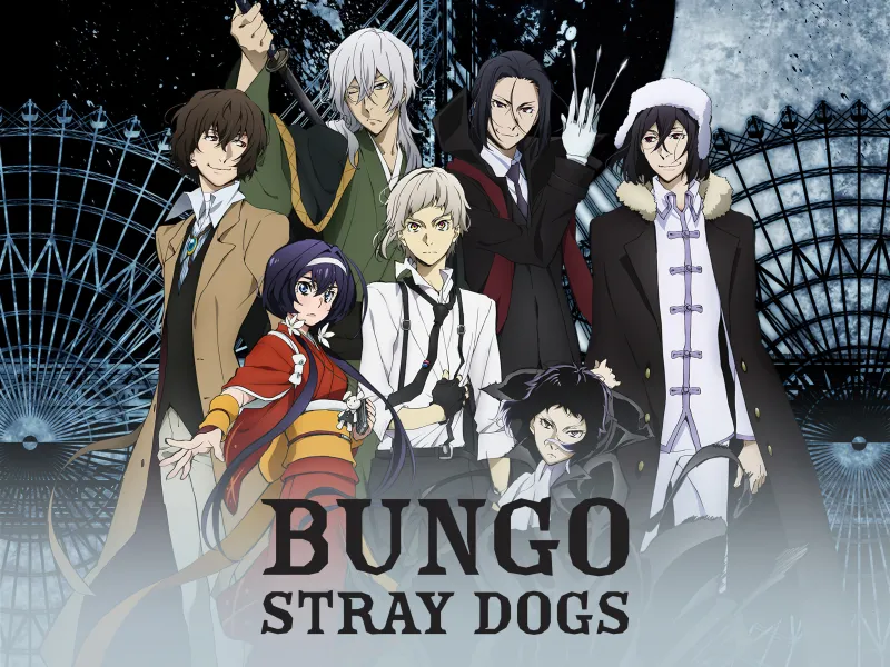 Bungo Stray Dogs, 4K wallpaper
